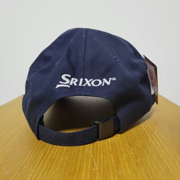 SRIXON Z-STAR PROMO Golf Baseball Cap Hat Adjustable Strapback Navy Blue NEW - Picture 10 of 11